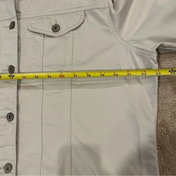 Eddie Bauer XL Cream Khaki Jacket - Picture 14 of 16